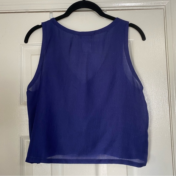 Sonia Rkyiel Vintage Blue Bow Top - Picture 3 of 5